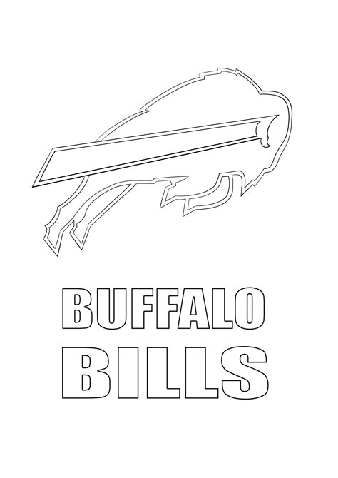 Buffalo Bills Coloring Pages Excel Web