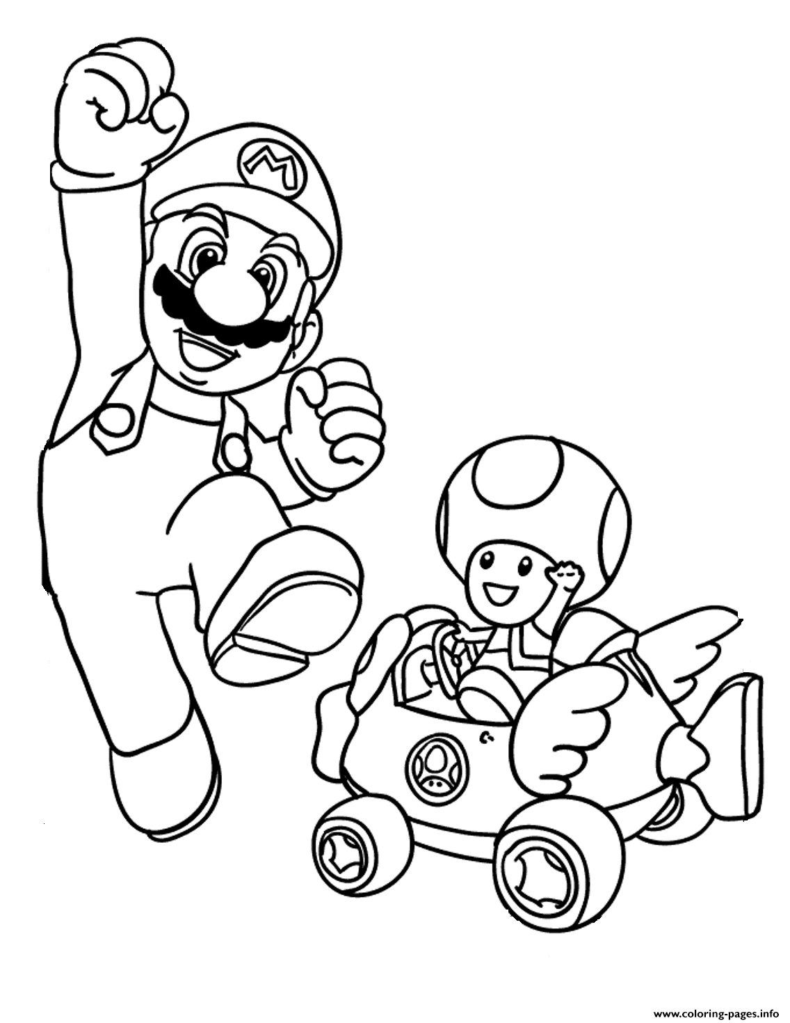 Super Mario Bros Coloring Pages Ultimate Printable Collection